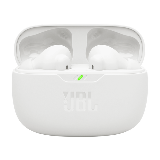 JBL Vibe Beam 2 - White - True Wireless Noise Cancelling Earbuds - Detailshot 1